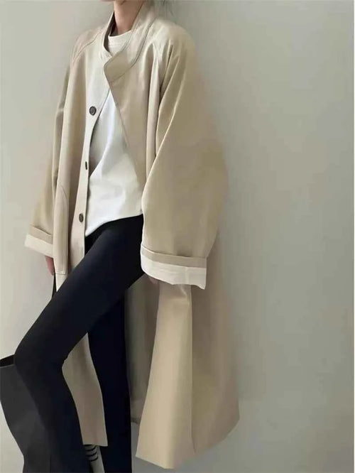 Longline Stand Collar Trench