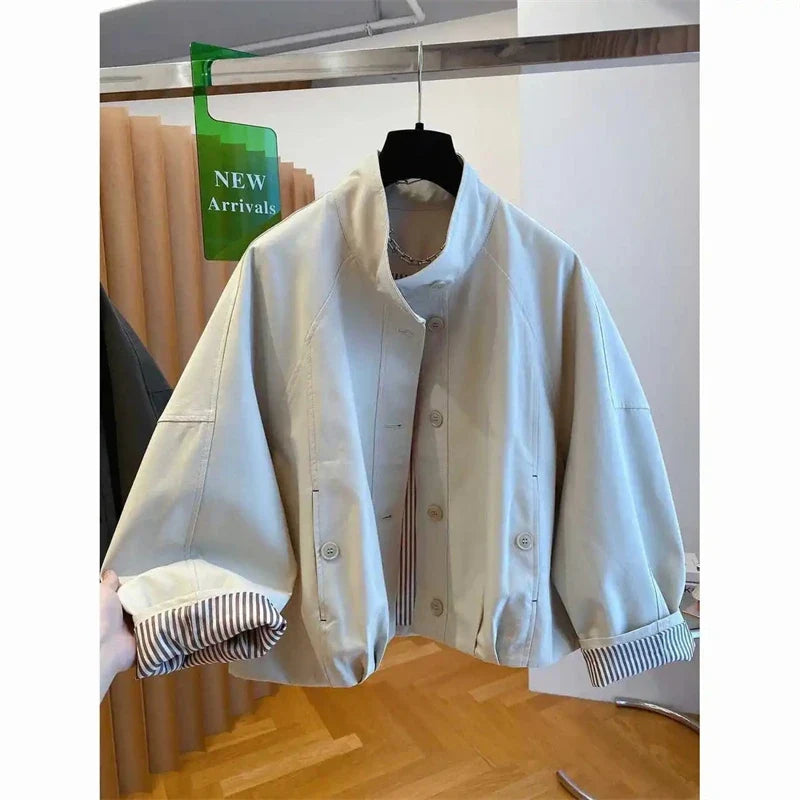 Short Trench Jacket - Isabella Mae