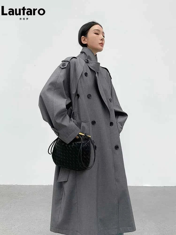 Oversized Belted Trench Coat