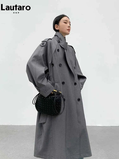 Oversized Belted Trench Coat