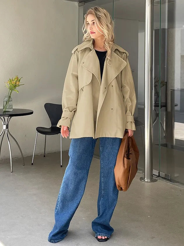 Short Trench Coat - Isabella Mae