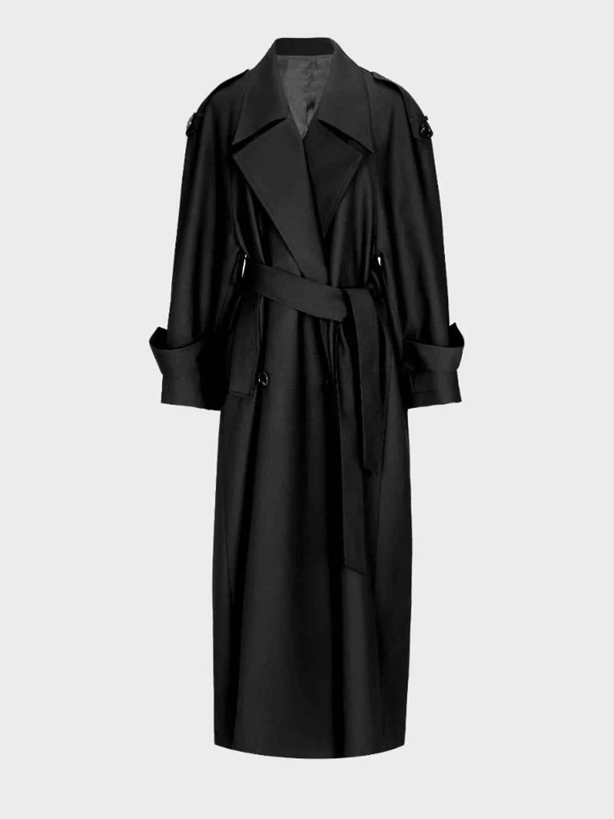 Oversized Belted Trench Coat