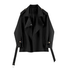 Short Belted Trench Coat - Isabella Mae