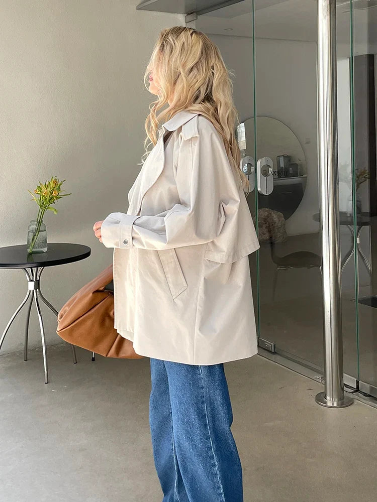 Short Trench Coat - Isabella Mae