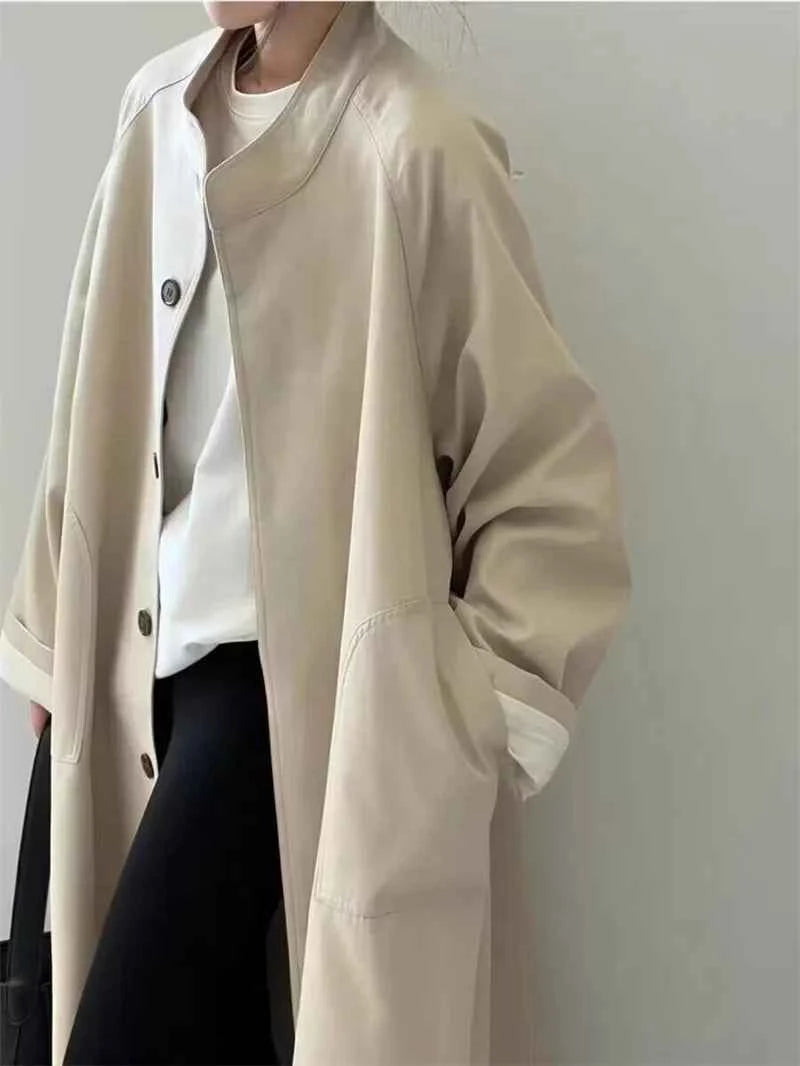 Longline Stand Collar Trench