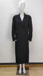 Oversized Double-Breasted Trench Coat