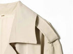 Belted Short Trench Coat