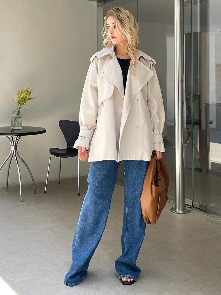 Short Trench Coat - Isabella Mae