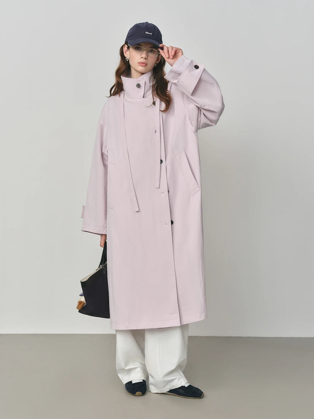 Oversized Longline Trench Coat - Isabella Mae