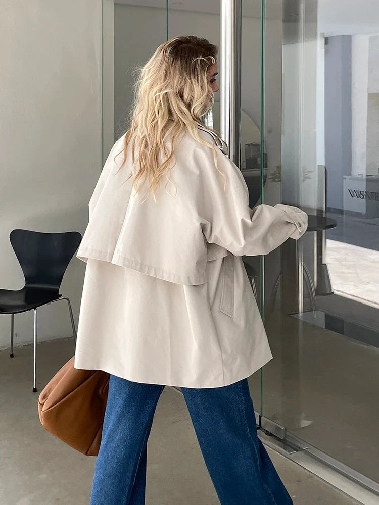 Short Trench Coat - Isabella Mae