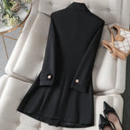 Longline Double-Breasted Blazer - Isabella Mae