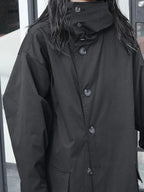 Oversized Hooded Trench Coat - Isabella Mae