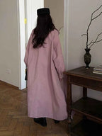 Longline Stand Collar Trench Coat