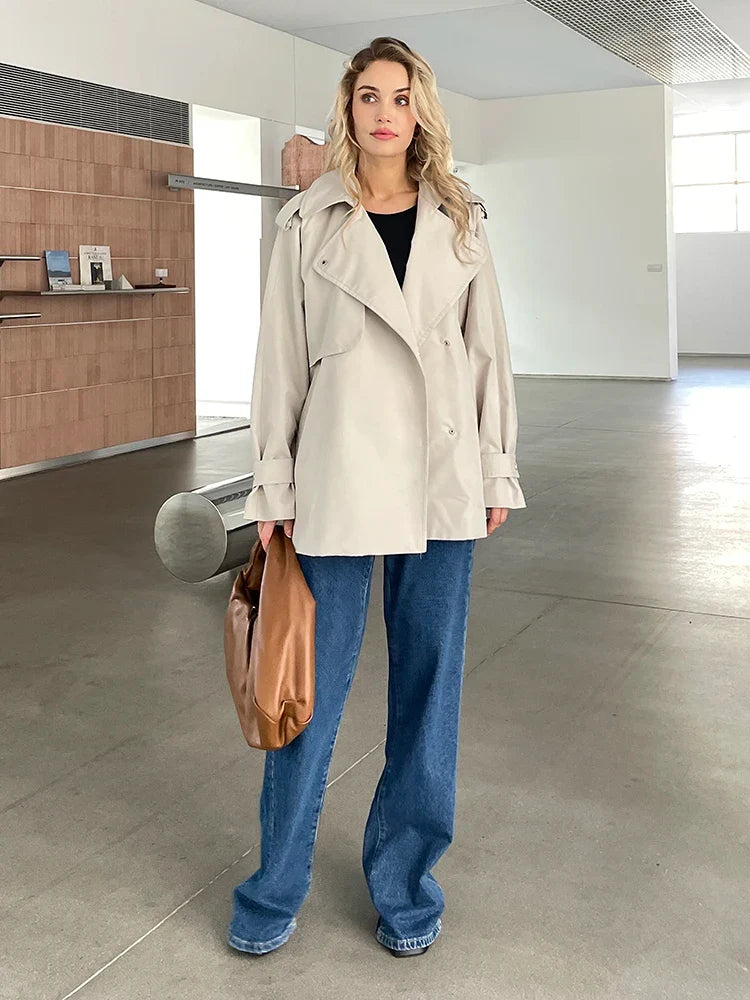 Short Trench Coat - Isabella Mae