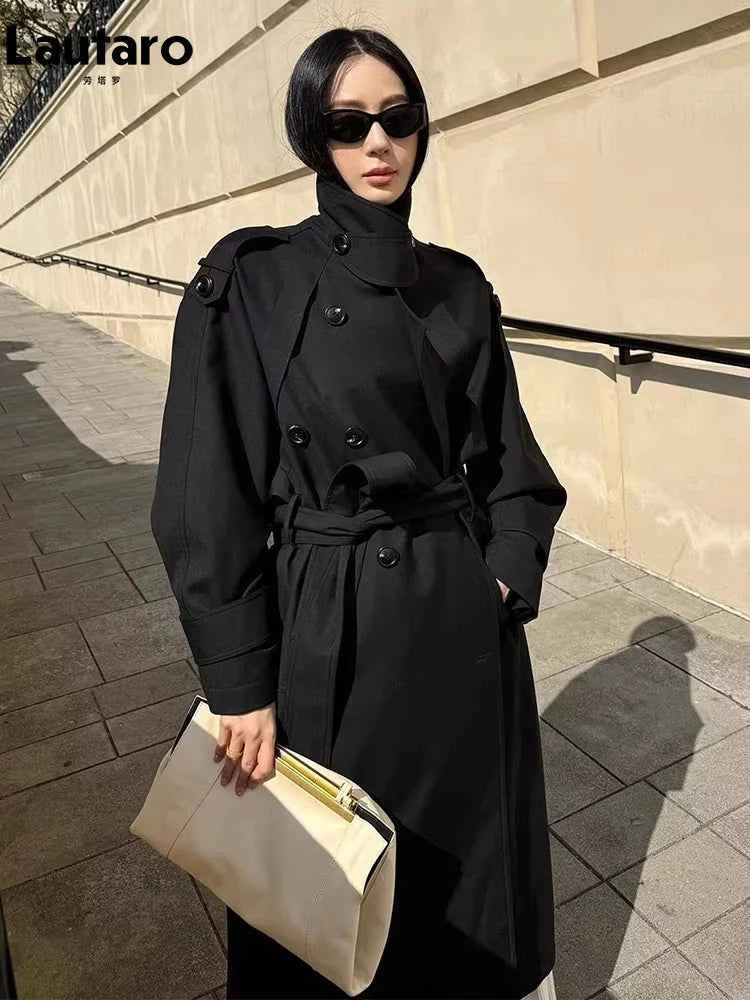 Oversized Belted Trench Coat