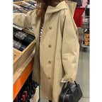Relaxed Hooded Trench Coat - Isabella Mae