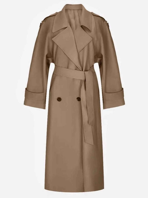 Oversized Belted Trench Coat