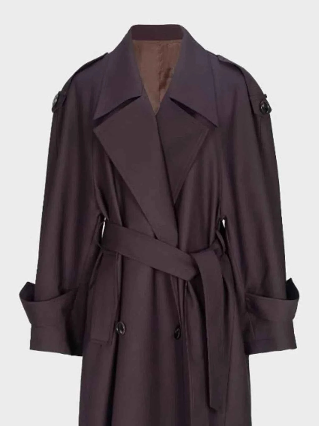 Oversized Belted Trench Coat