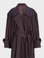 Oversized Belted Trench Coat