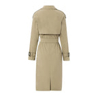 Belted Double-Breasted Trench Coat - Isabella Mae