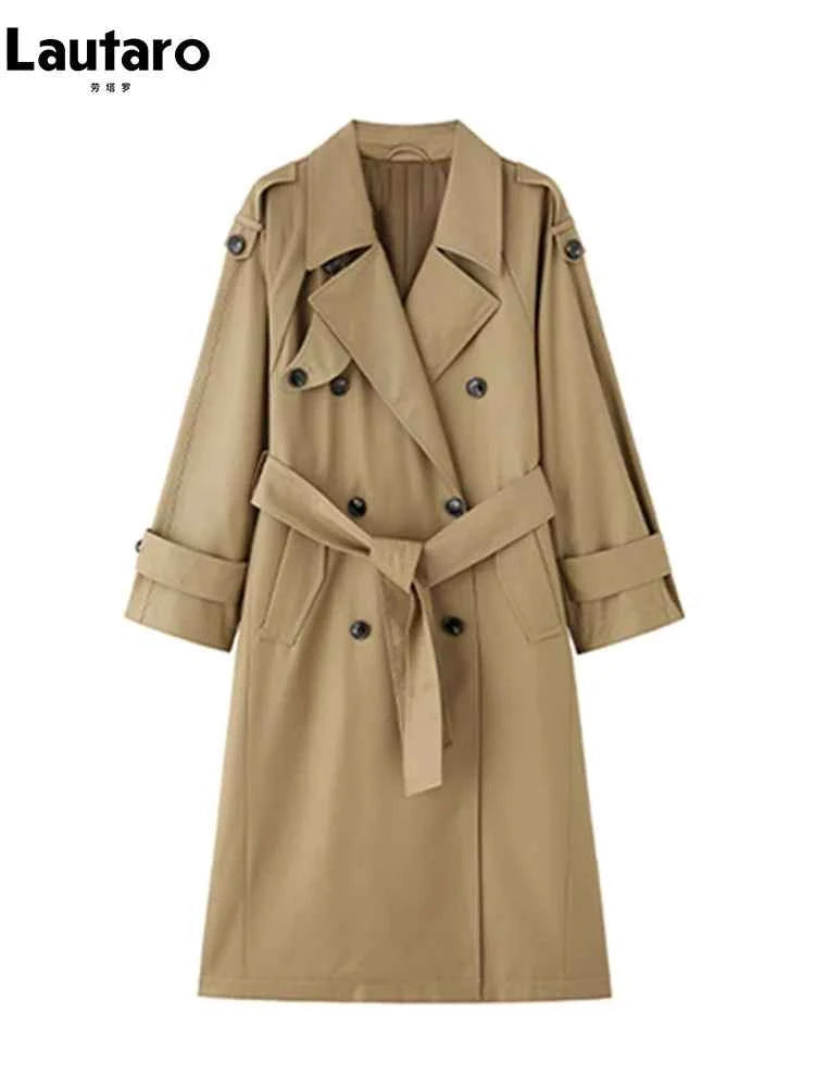 Oversized Belted Trench Coat