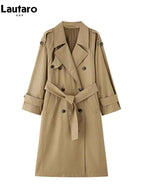 Oversized Belted Trench Coat