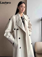 Oversized Belted Trench Coat