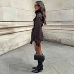 Belted Short Trench Jacket