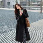Belted Double-Breasted Trench Coat - Isabella Mae