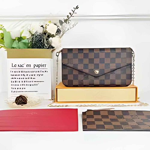 Envelope Chain Strap Clutch