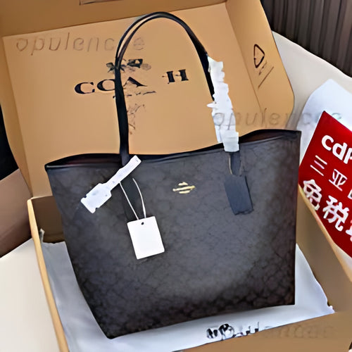 Monogram Trim Tote Bag