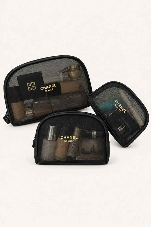 Mesh Cosmetic Organizer Bag