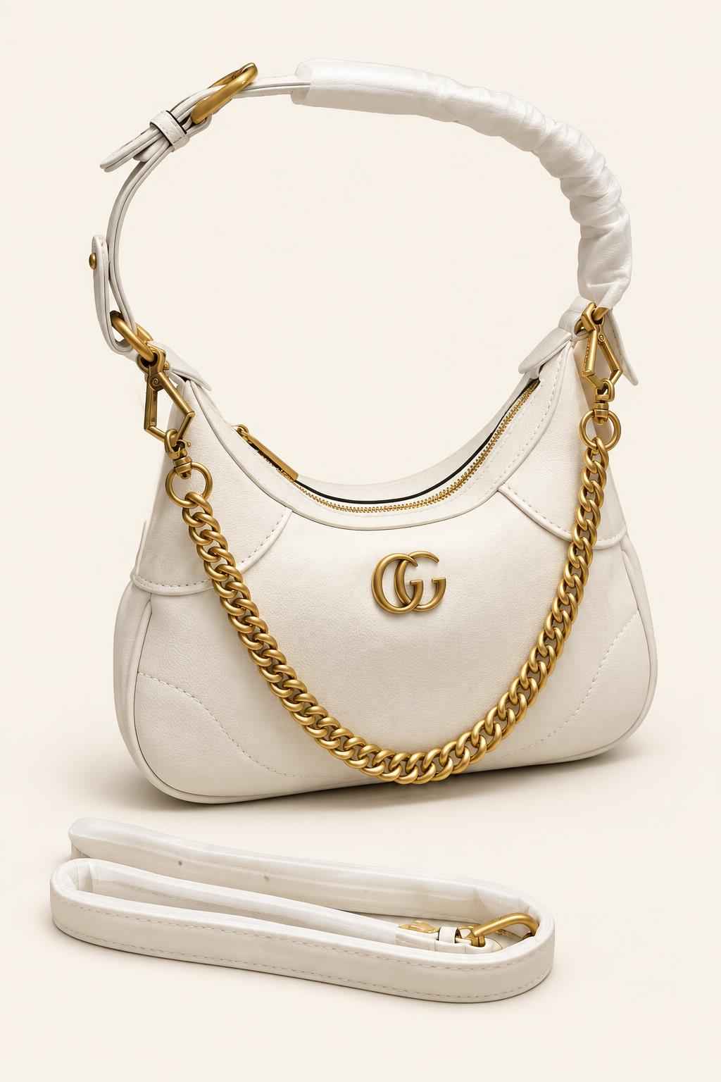 Crescent Chain Shoulder Bag