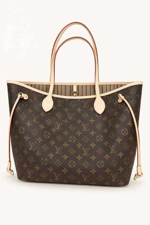 Patterned Chain Trim Tote Bag