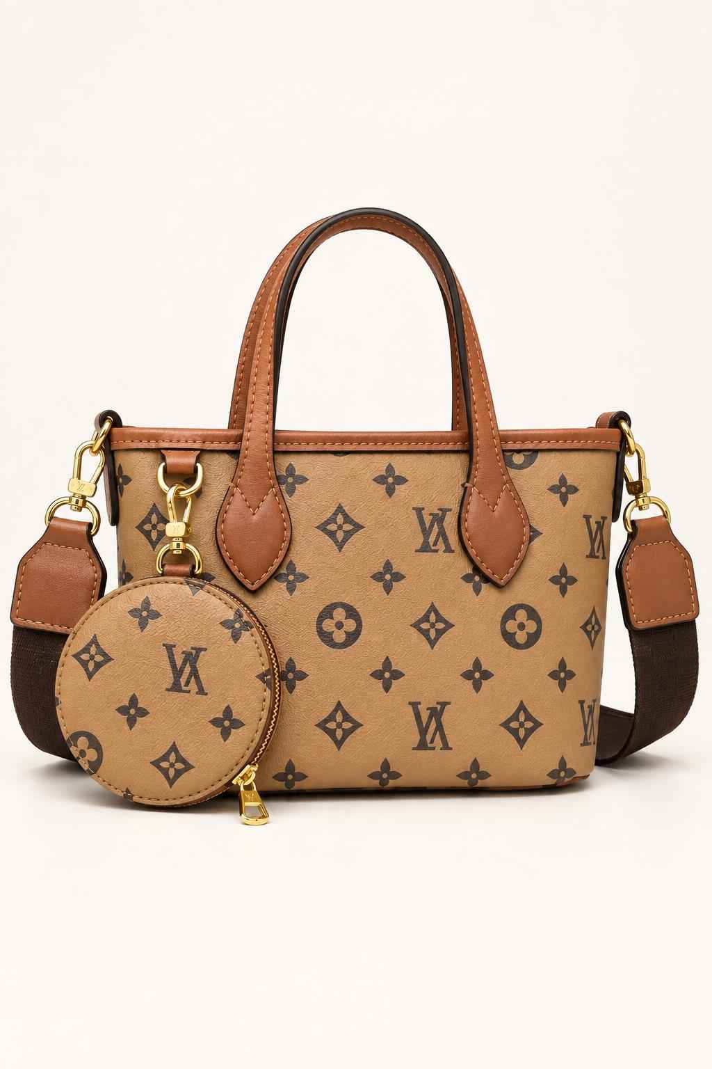 Monogram Top Handle Tote