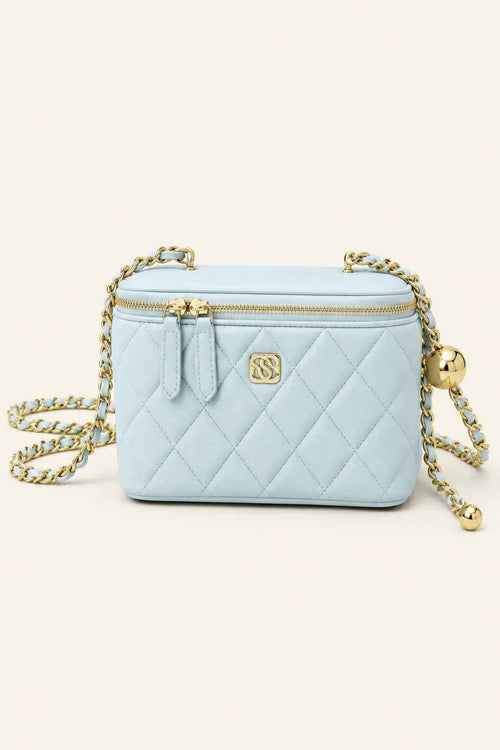 Quilted Vanity Case Crossbody