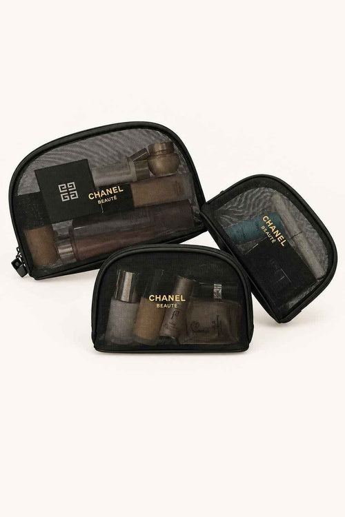 Mesh Cosmetic Organizer Bag