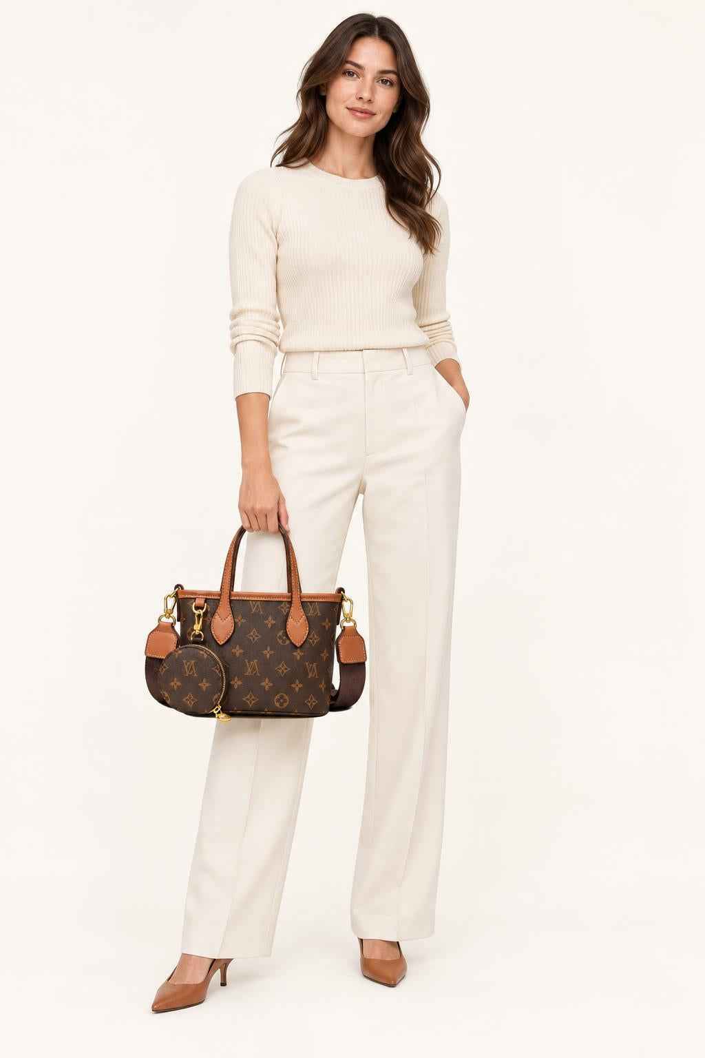 Monogram Top Handle Tote