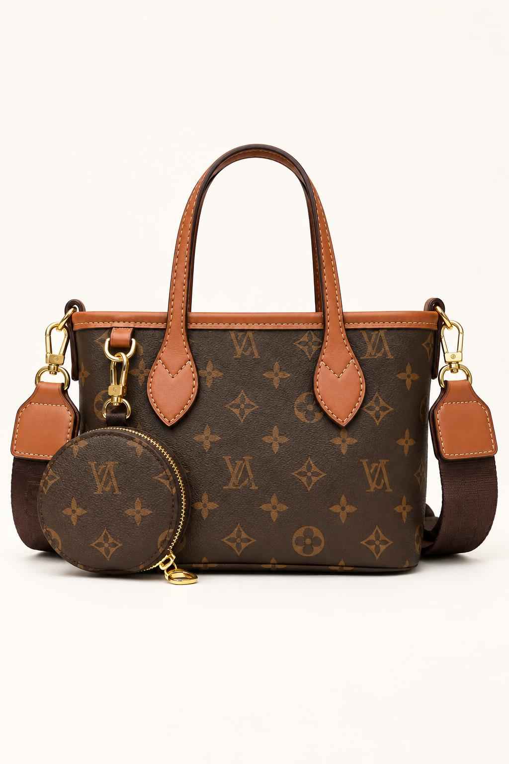 Monogram Top Handle Tote