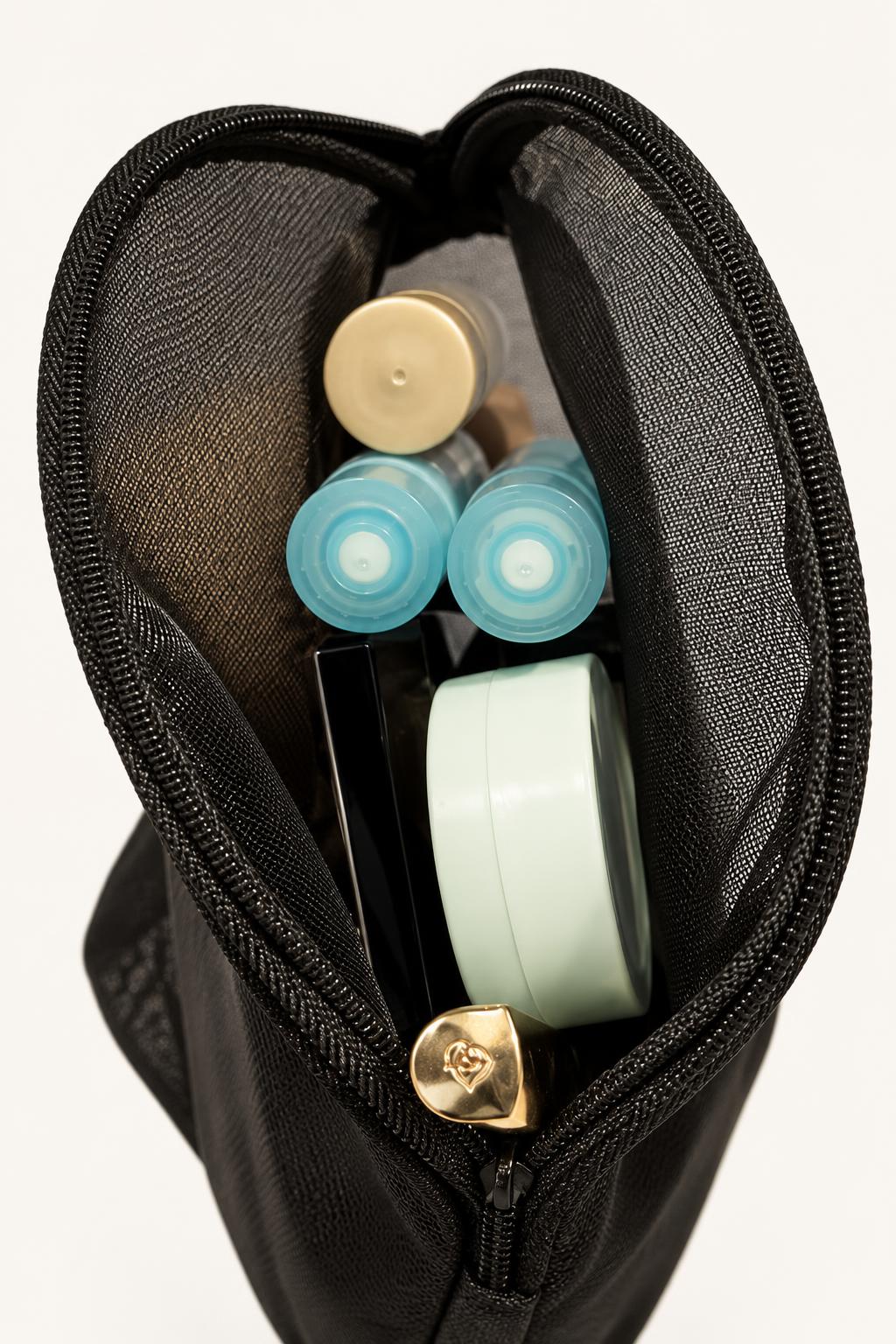 Mesh Cosmetic Organizer Bag