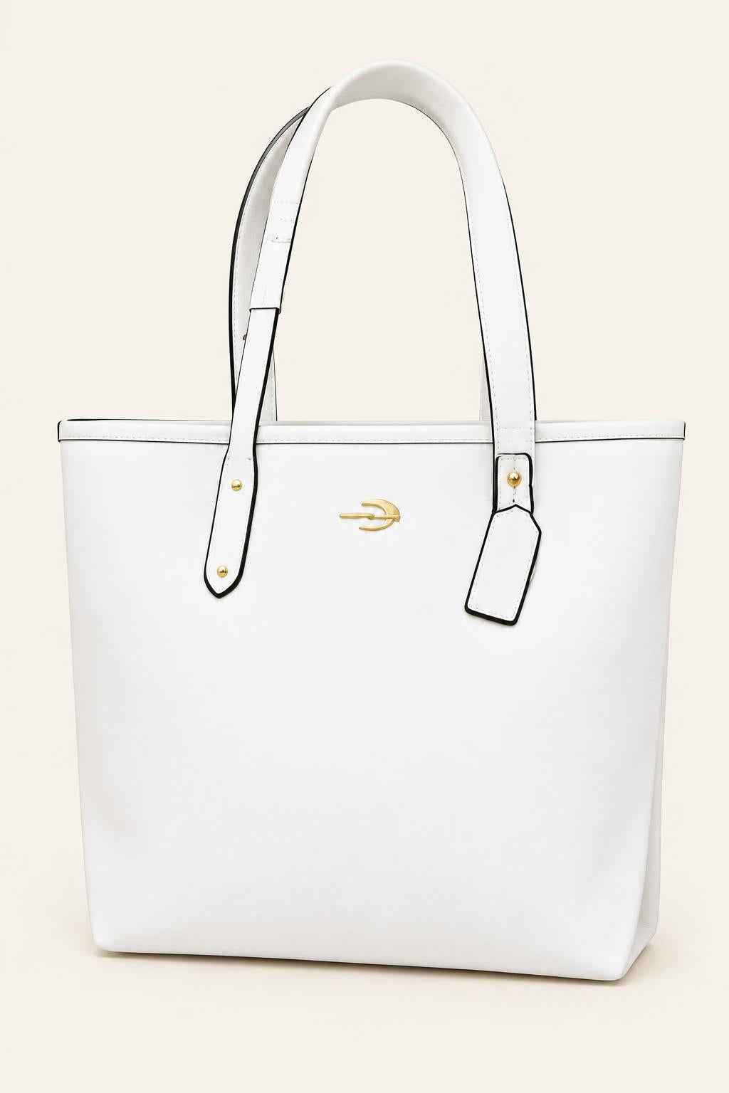 Structured Hanging Tag Tote