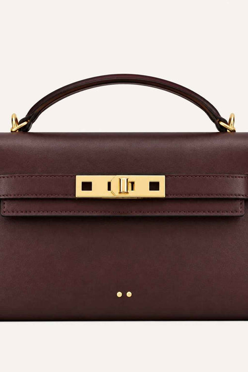 Structured Top Handle Handbag