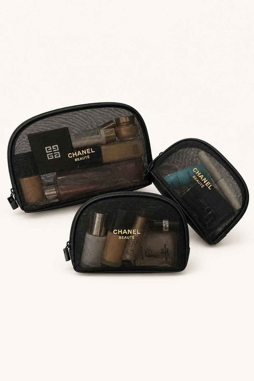 Mesh Cosmetic Organizer Bag