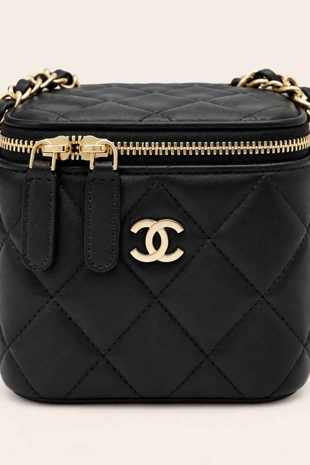 Quilted Vanity Case Crossbody