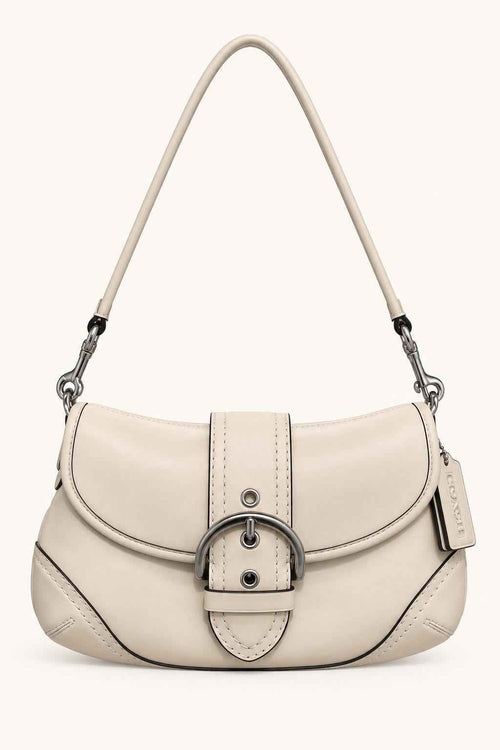 Buckle Flap Shoulder Bag
