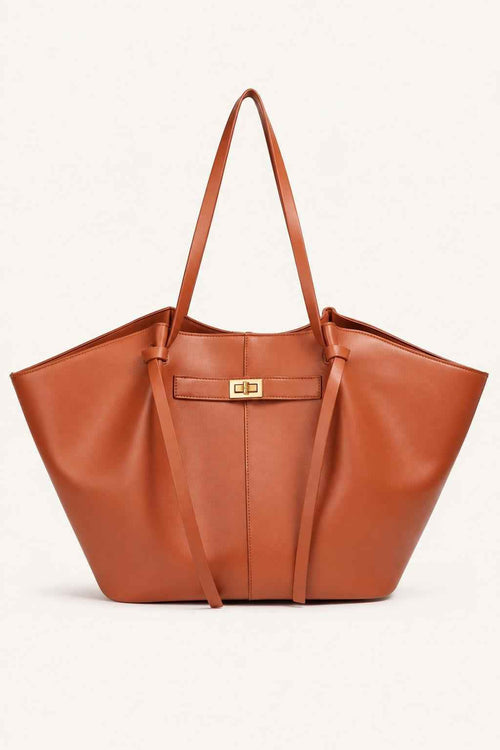 Women's Winged PU Tote Bag