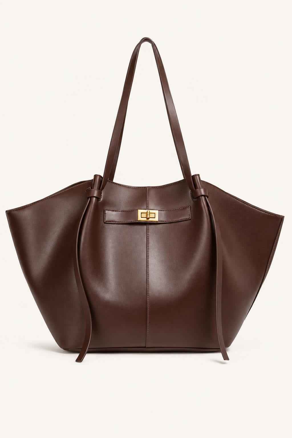 Women's Winged PU Tote Bag