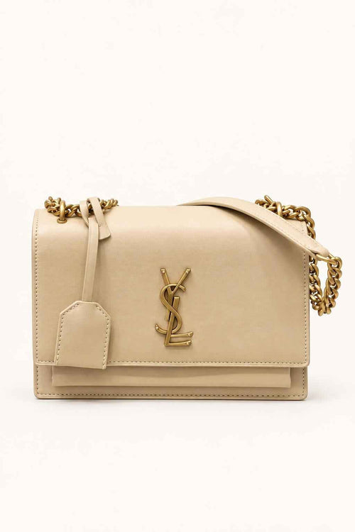 Structured Chain Shoulder Bag