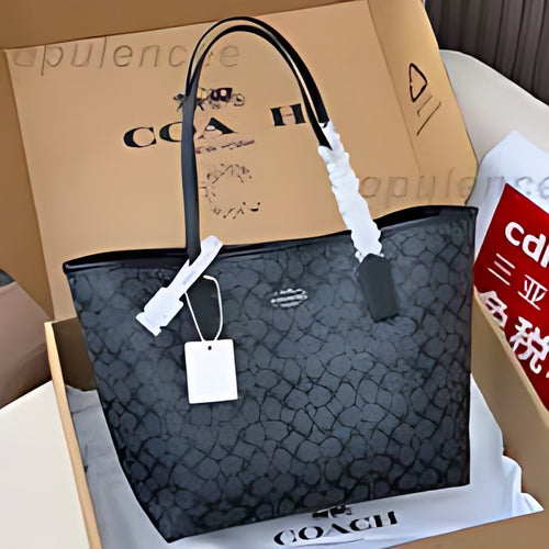Monogram Trim Tote Bag