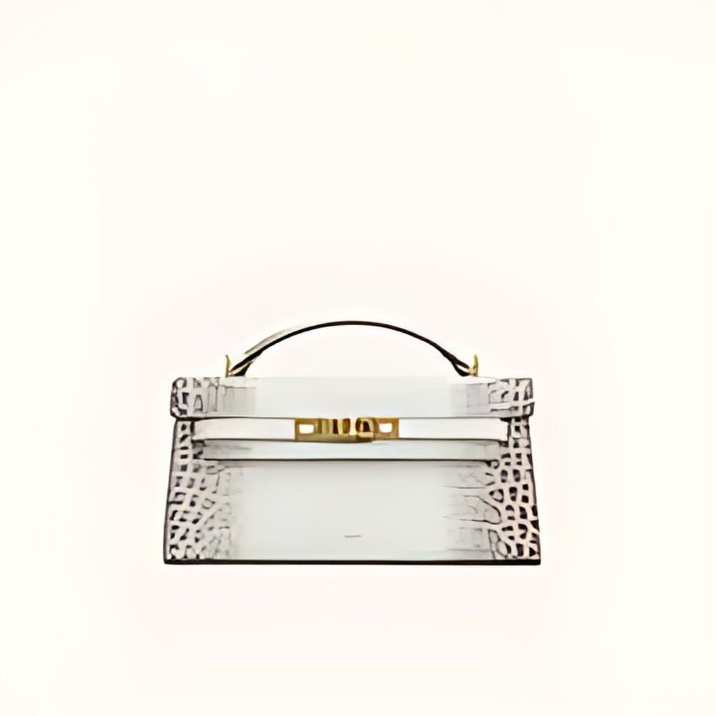 Structured Top Handle Handbag